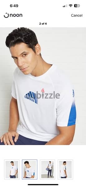 Adidas sport T-shirt model H28801 size XXL fit to 4XL 4