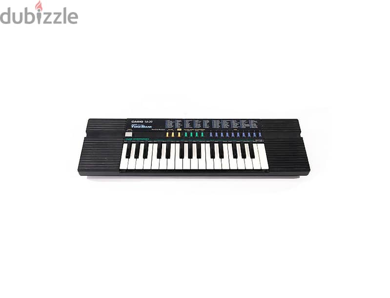 piano casio sa-20 keyboard كاسيو بيانو صنع كوريا اورج ب 100 نغمة 0