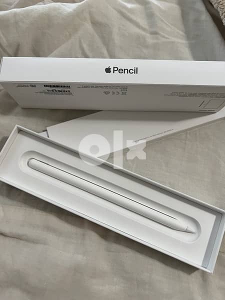 Apple pencil 2nd generation, white, for ipads 6