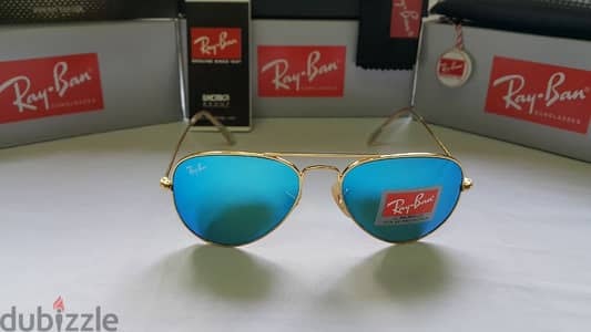 Rayban aviator flash color