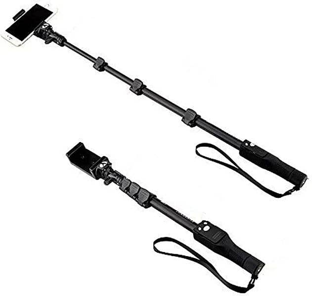 selfie stick with remote ثلاثة مستويات للتحكم بالطول 0