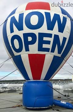 متاح منتج البالون المنطاد للشركات والاحتفالات big ballon for opening