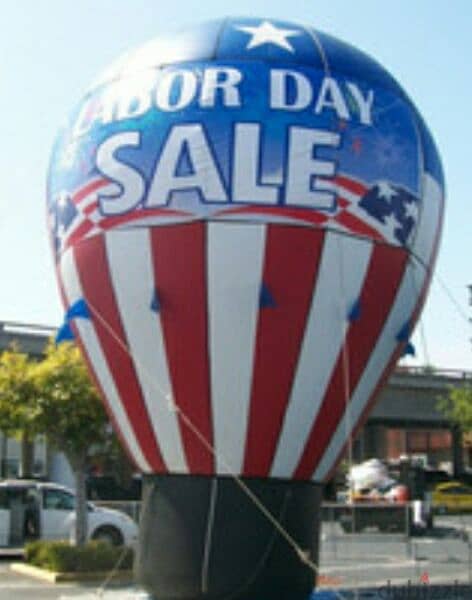 متاح منتج البالون المنطاد للشركات والاحتفالات big ballon for opening 1