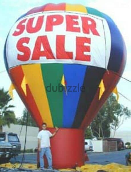 متاح منتج البالون المنطاد للشركات والاحتفالات big ballon for opening 2