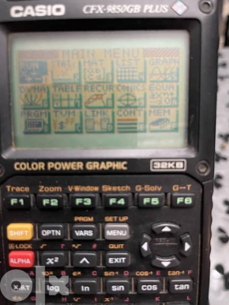 calculator Casio cfx -9850 2