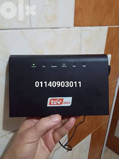 روتر وي vdsl هواوي HG633  ثنائى التردد 2.4G/5G مستعمل بحالة ممتازة