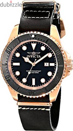 Invicta Men's Pro Diver Analog Display Japanese Quartz Black Watch 0