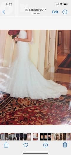 فستان زفاف ماركة
