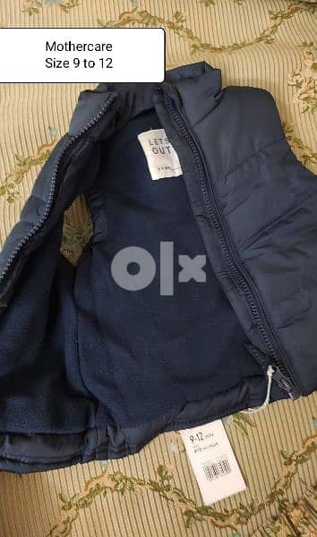 mothercare baby jacket (new) 1