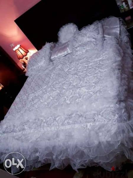 مفرش سرير للعروسه 2