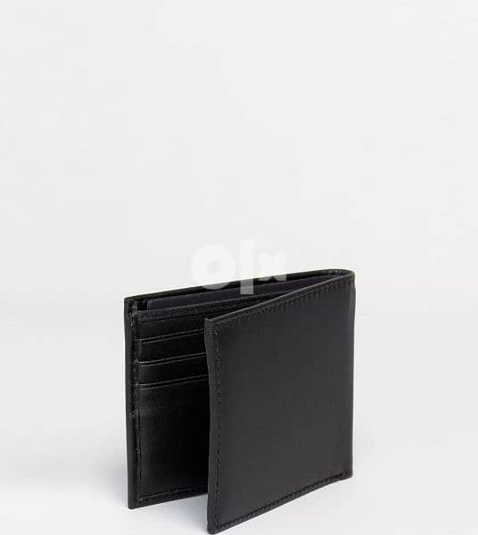 tommy hilfiger leather wallet محفظة تومي اصلية جلد طبيعي 1