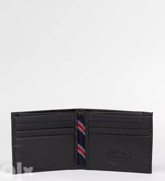 tommy hilfiger leather wallet محفظة تومي اصلية جلد طبيعي 2
