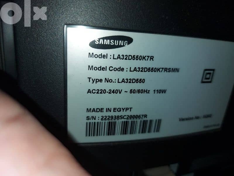 Samsung 32 inch full HD
شاشة سامسونج 32 بوصه فول إتش دى 2