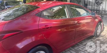 Hyundai Elantra red 2016 0