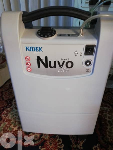 nuvo 5 litre oxygen 0