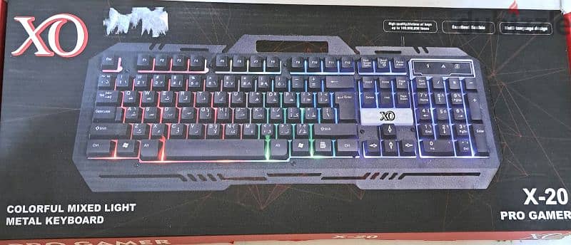 keyboard XO X-20 gaming Pro gamer 0