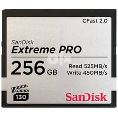 SanDisk Extreme PRO CFast 2.0 Memory Card 0