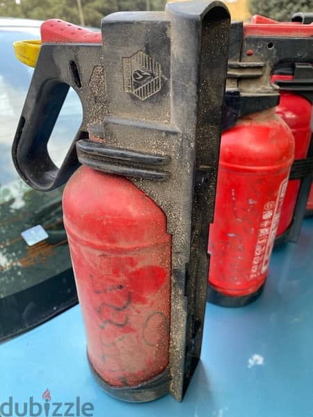 fire extinguisher  لم تستخدم طفاية حريق 4