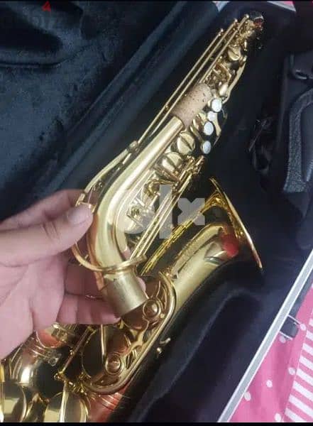 ساكسفون JUPITER بحاله ممتازه saxophone 4