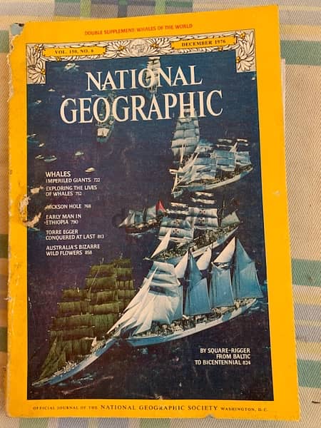 National Geographic 1970s ناشيونال جيوجرافيك مجلة 4