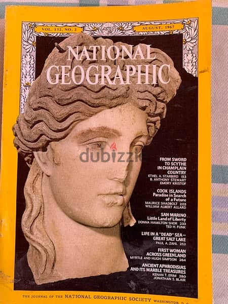 National Geographic 1960s مجلة ناشيونال جيوجرافيك 6