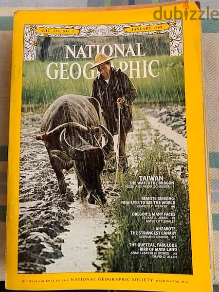 National Geographic 1960s مجلة ناشيونال جيوجرافيك 11