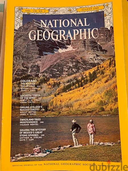 National Geographic 1960s مجلة ناشيونال جيوجرافيك 13
