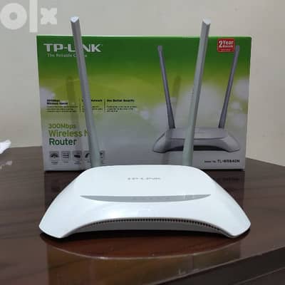 TP-LINK MODEL no:TL-WR840N راوتر تقويه