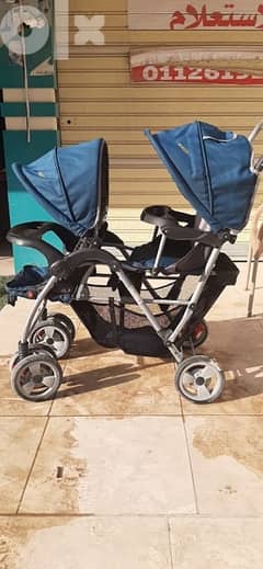stroller for twins - عربيه اطفال للتؤام 0