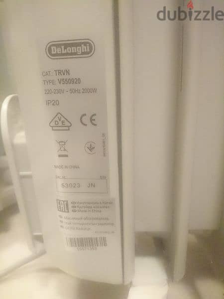 Oil Heater Delonghi  دفاية زيت ديلونجي 9 ريشة 9