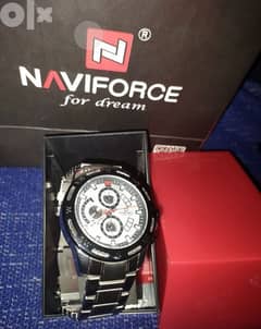 ساعه Naviforce اصليه بكتالوج وضمان سنه ب1100ج 0