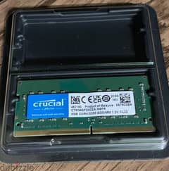 1xCrucial RAM 8GB DDR4 3200 MHz CL22 Laptop Memory CT8G4SFRA32A(new) 0