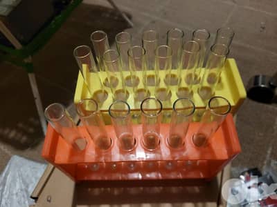 test tubes أنابيب اختبار