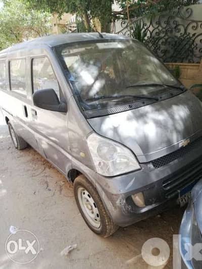 سيارة فان شيفروليه N300 موديل ٢٠١٤ ب 350 الف