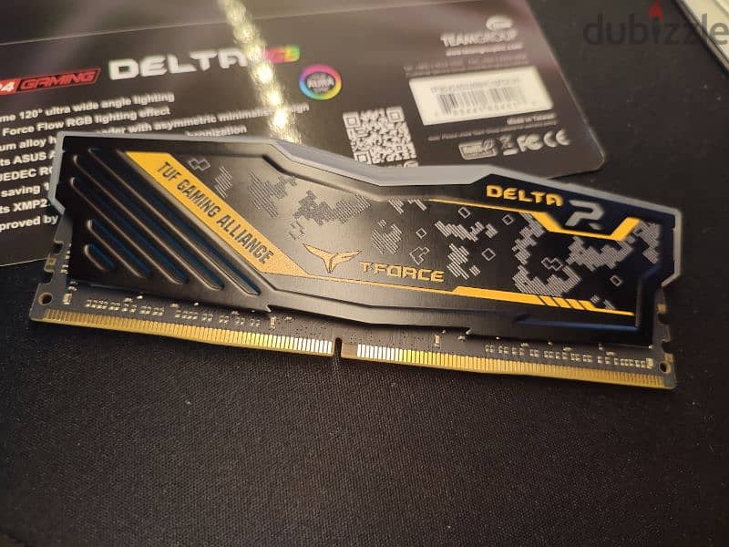 TEAM DELTA TUF GAMING RGB 64GB (4*16) 3200Hz DDR4 MEMORY 0