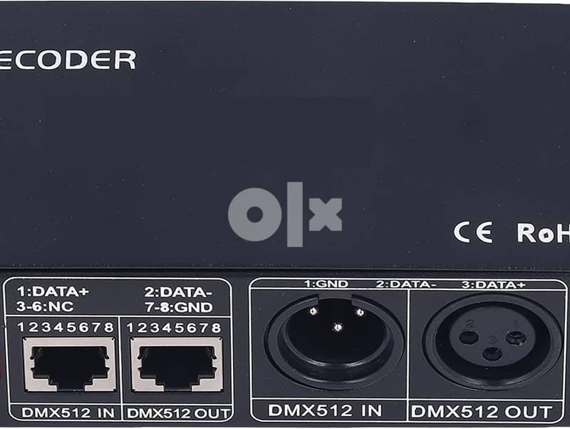 3 Channel DMX Decorder LED Controller for RGB 5050 5