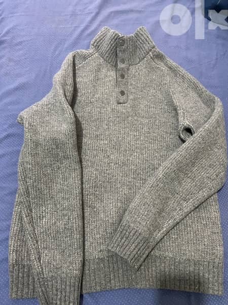Gap pullover original for sale light gray very good condition 0