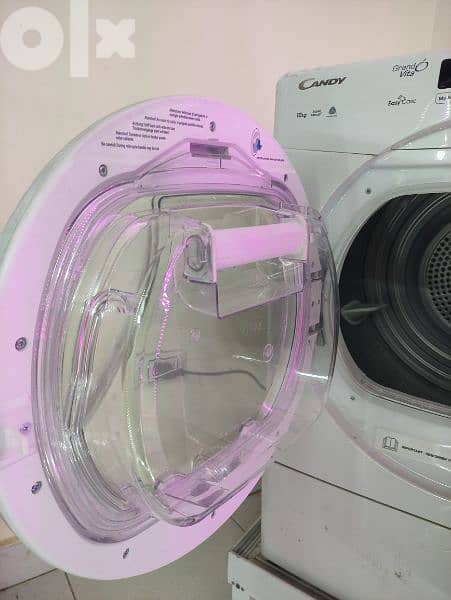 CANDY TUMBLE DRYER FRONT LOADING 10 KG WITH CONDENSER WHITE GVSC10DE-S 5