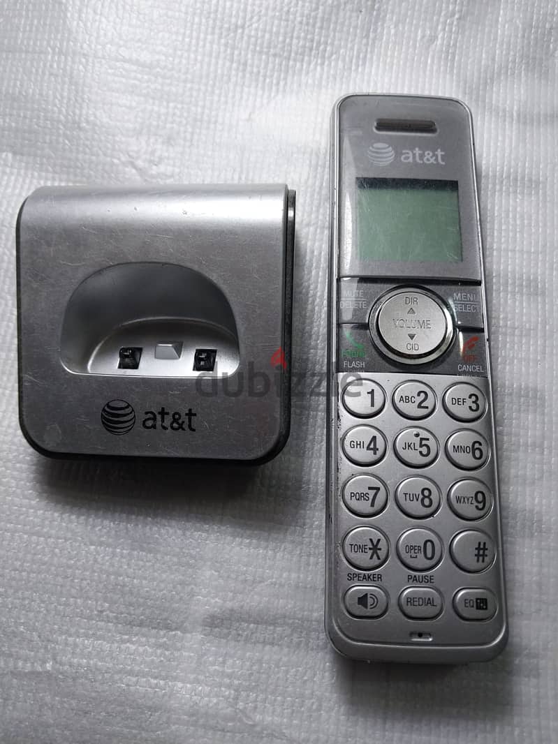 للبيع تليفون لاسلكي AT&T Cordless Phone Set  بسعر= 1000 جم 7