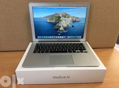 macbook air laptop , light use , with box and charger and all papers