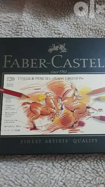 FABER-CASTELL POLYCHROMOS 120 COLORING PENCILS 1