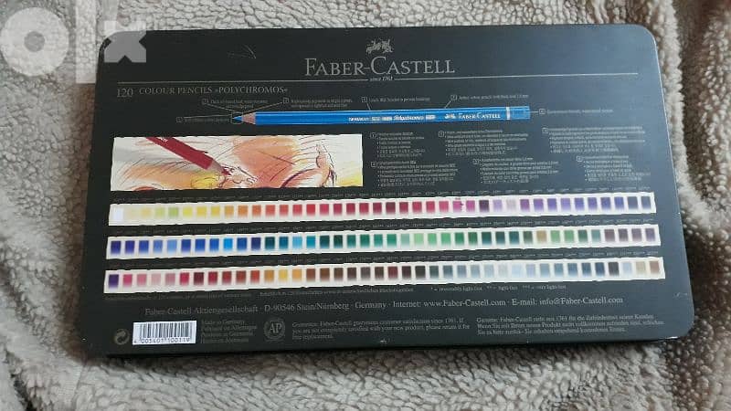 FABER-CASTELL POLYCHROMOS 120 COLORING PENCILS 2