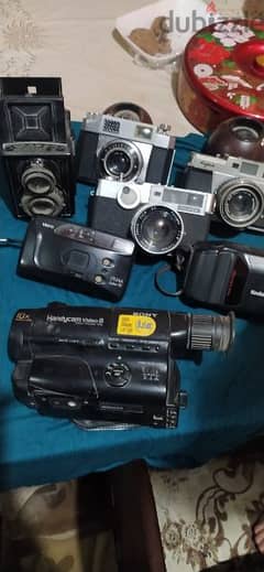 مجموعه كاميرات انتيكا نادره تحف