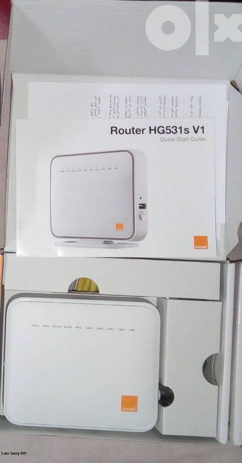 روتر هواوي HG531S ADSL 2 جديد زيرو لم يستخدم 2
