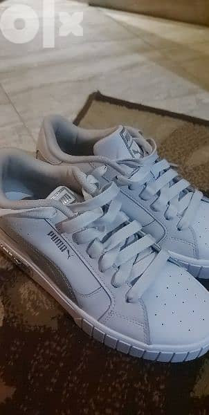 shose puma original white new size 39 2