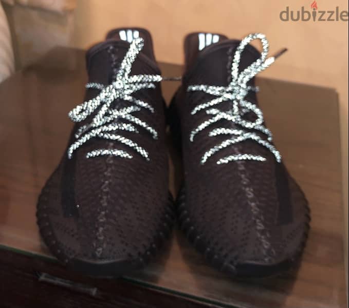 Adidas yeeyz boost 350 Triple Black (44) with box 1