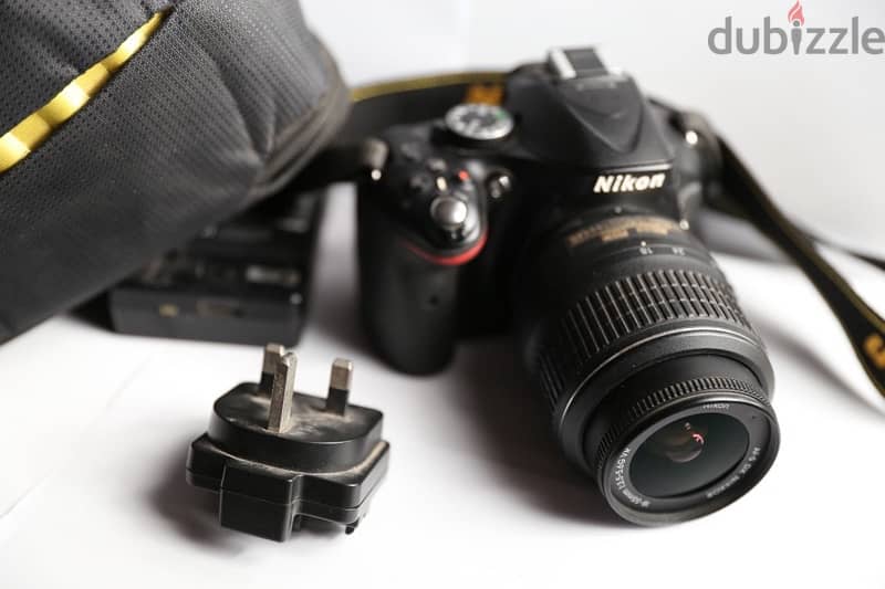 Nikon D5200 with 18-55 3