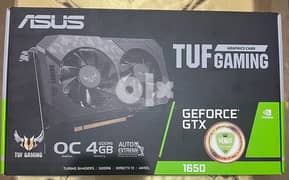 ASUS GeForce TUF Gaming GTX 1650 OC 4GB GDDR6 Graphics Card 0
