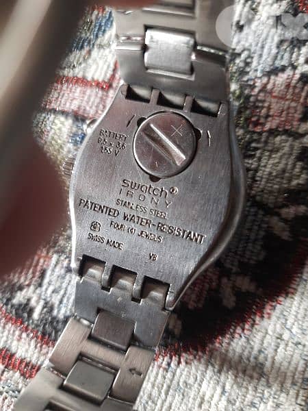 swatch irony patented stainless steel (Four jewels) 0