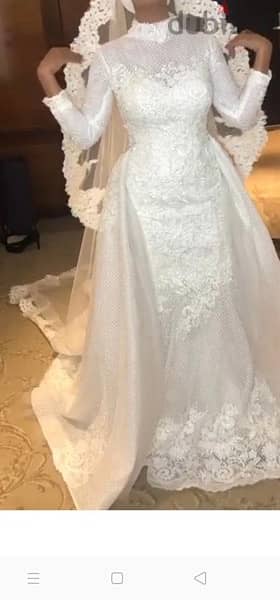wedding dress فستان زفاف 3
